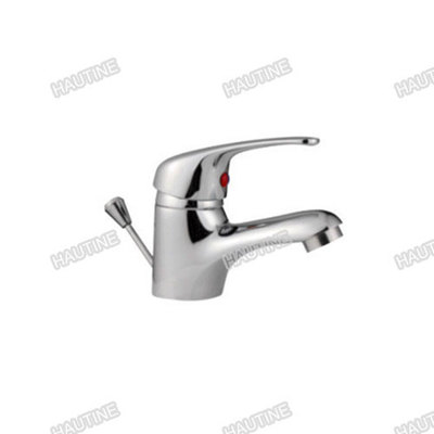 DW1007A BASIN MIXER BRASS BODY,ZINC HANDLE, CHROMED