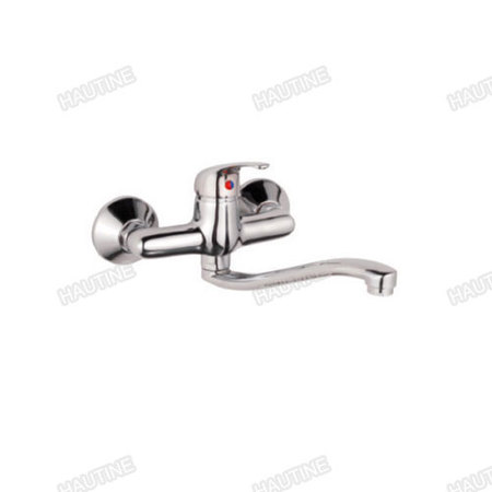 DW1007T KITCHEN MIXER BRASS BODY,ZINC HANDLE, CHROMED