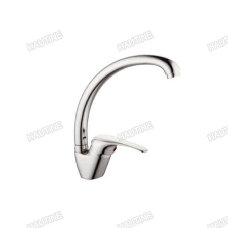 DW1007V KITCHEN MIXER BRASS BODY,ZINC HANDLE, CHROMED