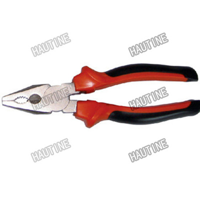 PL0304 COMBINATION PLIERS WITH DOUBLE COLOR HANDLE