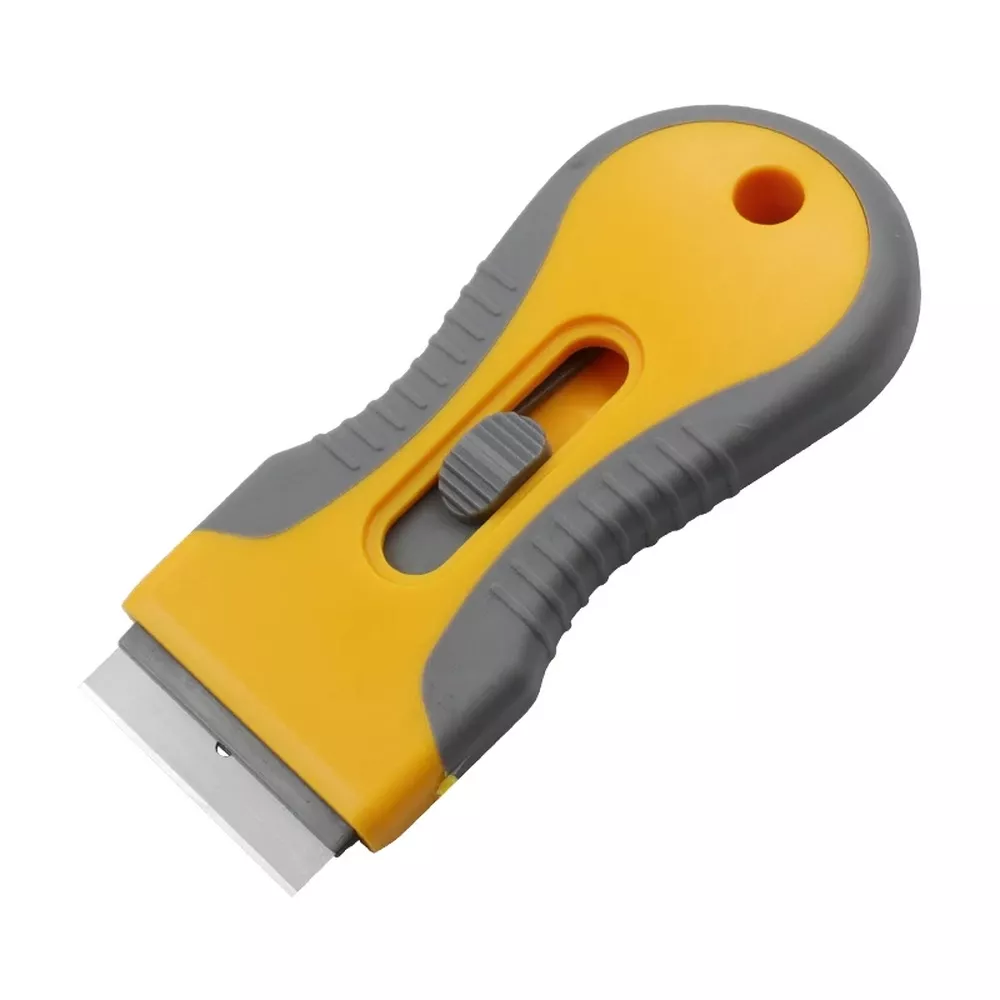 NF1447C HAUTINE HIGH QUALITY CLEANING SCRAPER PLASTIC RAZOR SCRAPER WITH 40X19MM METAL BLADES