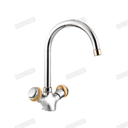 DW1011S KITCHEN MIXER BRASS BODY,ZINC HANDLE, CHROMED