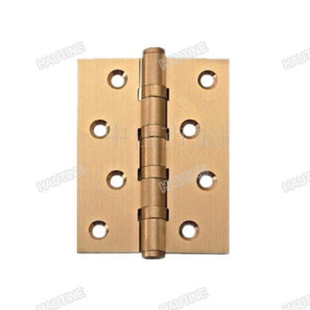 CW0061X  POLISHED SOLID BRASS SQUARE HINGE