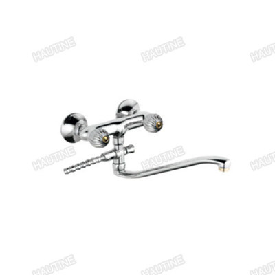 DW0959P KITCHEN MIXER BRASS BODY,ZINC HANDLE, CHROMED