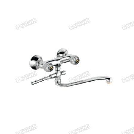DW0959P KITCHEN MIXER BRASS BODY,ZINC HANDLE, CHROMED