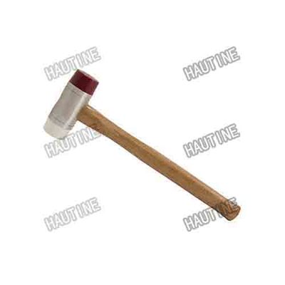 HM0472 TWO WAY MALLETS WITH WOODEN HANDLE