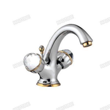 DW0960B BASING MIXER BRASS BODY,ZINC HANDLE, CHROMED