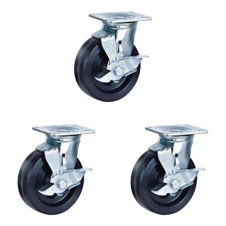 EW0086C HEAVY DUTY SWIVEL PHENOLIC WHEEL, 1062#
