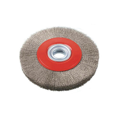 BR0989R FLAT WHEEL WIRE BRUSH