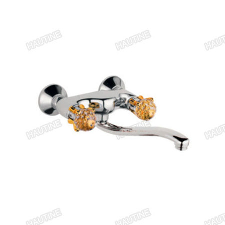 DW1012O KITCHEN MIXER BRASS BODY,ZINC HANDLE, CHROMED