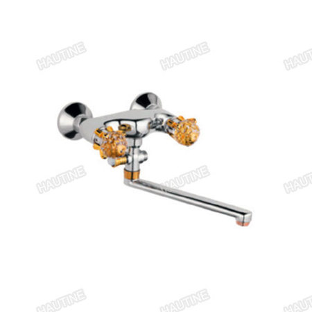 DW1012P KITCHEN MIXER BRASS BODY,ZINC HANDLE, CHROMED
