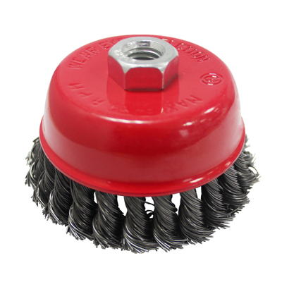 BR0988I DEEP BOWL SHAPED TWISTING WIRE BRUSH