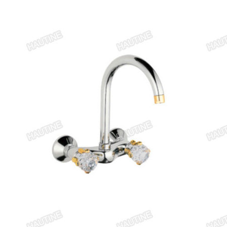 DW1012R KITCHEN MIXER BRASS BODY,ZINC HANDLE, CHROMED