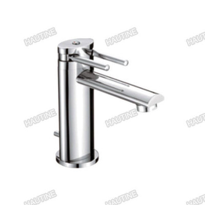 DW0953A BASIN MIXER BRASS BODY,ZINC HANDLE, CHROMED