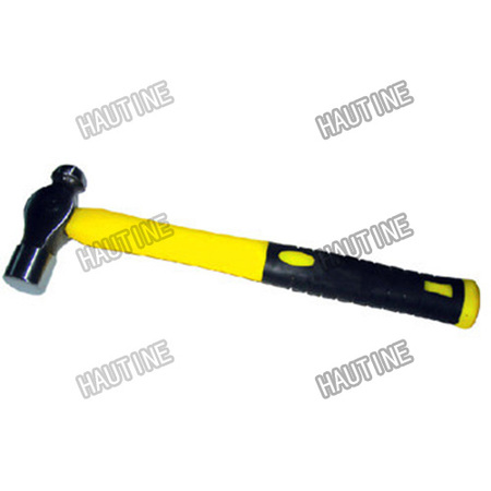 HM0448I BALL PEIN HAMMER WITH PLASTIC COVERED FIBRE GLASS HANDLE