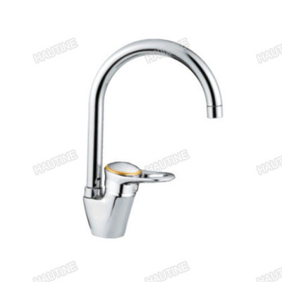 DW1004T KITCHEN MIXER BRASS BODY,ZINC HANDLE, CHROMED