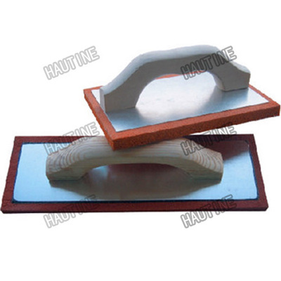 CD0790A RUBBER SPONGE TROWEL WITH WOODEN HANDLE