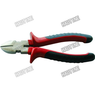 PL0215 DIAGONAL CUTTING NIPPERS WITH DOUBLE COLOR INSULATED HANDLE