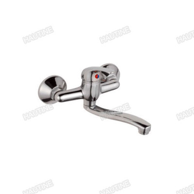 DW1007F KITCHEN MIXER BRASS BODY,ZINC HANDLE, CHROMED