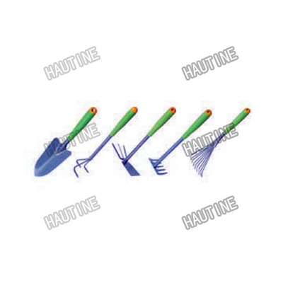 GT1975H GARDEN TOOLS WITH PLASTIC HANDLE, PAINTED