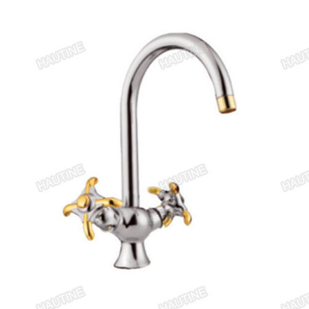 DW1010R KITCHEN MIXER BRASS BODY,ZINC HANDLE, CHROMED