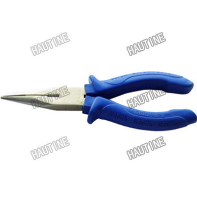 PL0403 LONG NOSE PLIERS WITH ONE COLOR HANDLE