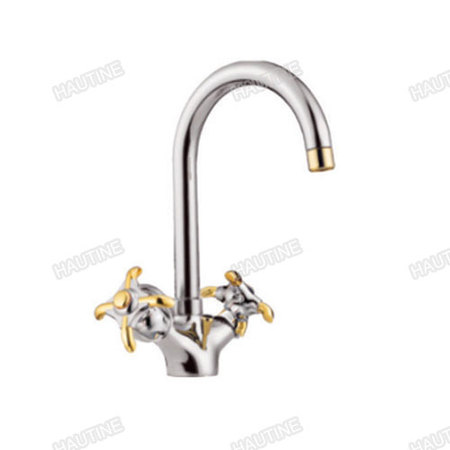 DW1010S KITCHEN MIXER BRASS BODY,ZINC HANDLE, CHROMED