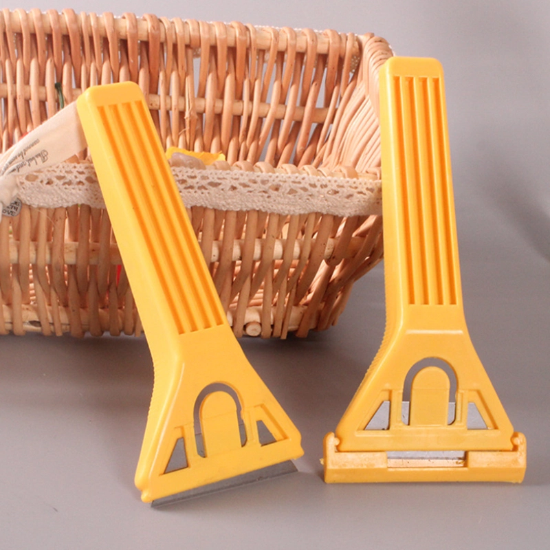 Clean Window Cleaning Scraper Plastic Razor Scraper with Metal Blades