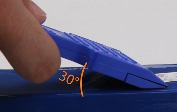Cleaning Scraper Plastic Razor Scraper with Double-Edged 43X22mm Metal Blades